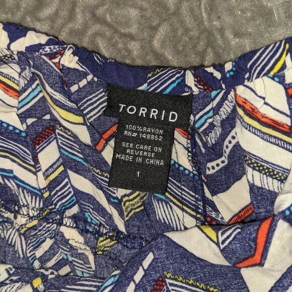 Torrid Colorful chevron tank top - Picture 5 of 5